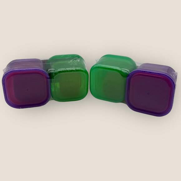 Fix Portion Control Food Storage Containers Lot of 2 Sets New Sealed - Picture 4 of 5